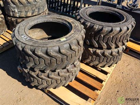 used skid steer tires for sale near me|solid bobcat tires and rims.